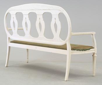 SOFFA, gustaviansk stil, omkring 1900.