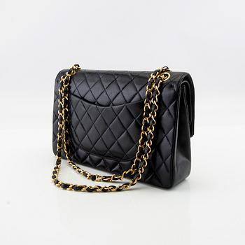 Chanel, väska " Double flap bag"vintage 1980-tal.