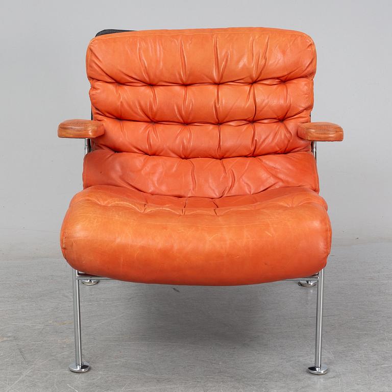 A 1960/70's 'Birgitta' easy chair by Bruno Mathsson for Dux.