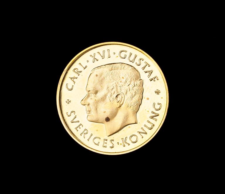 MYNT, guld, Carl XVI Gustaf, 1995. 5,8g.