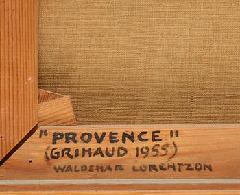 Waldemar Lorentzon, "Provence" (Grimaud).