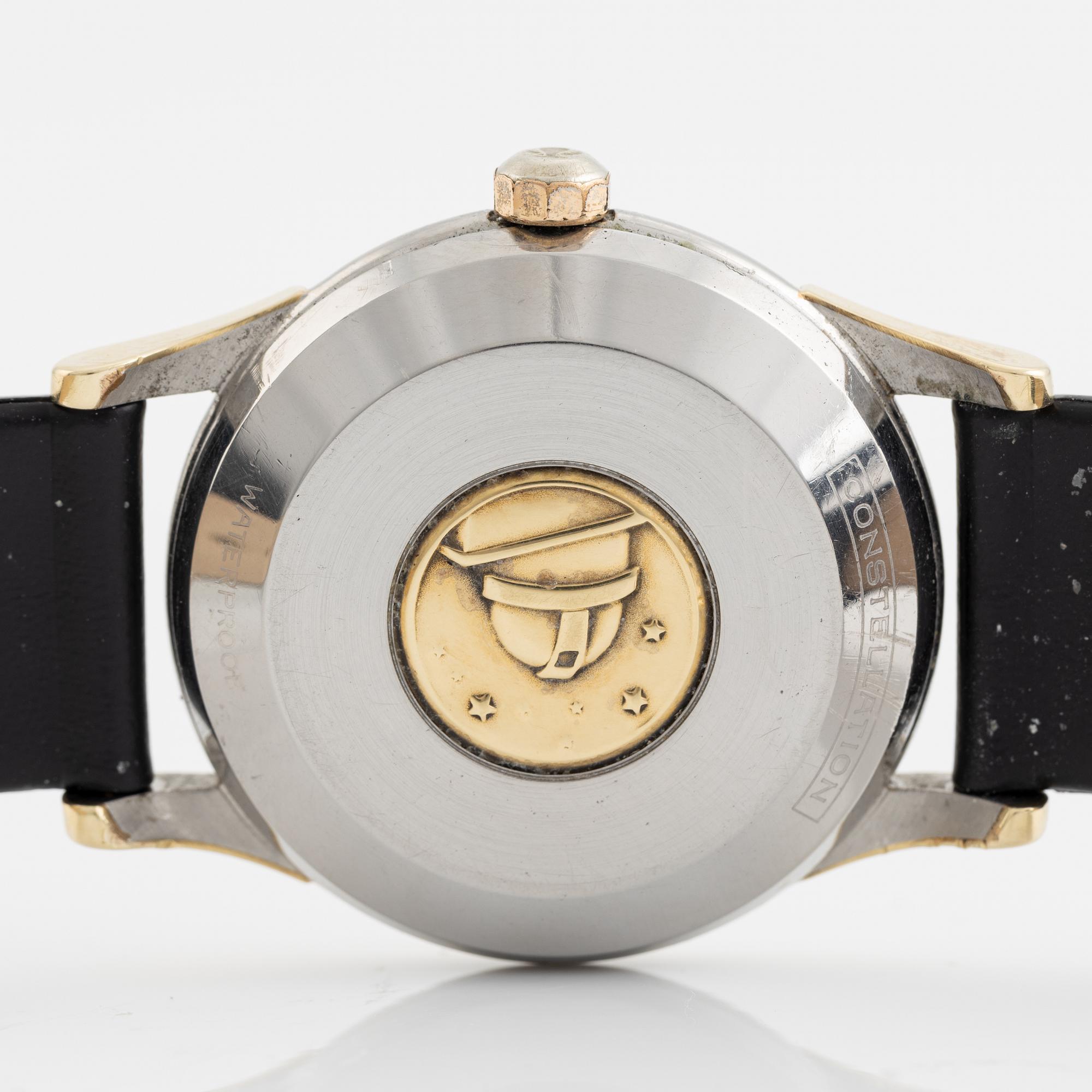 Omega, Constellation, Calendar, wristwatch, 35 mm.