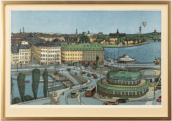 Svenolov Ehrén, Slussen, Stockholm.