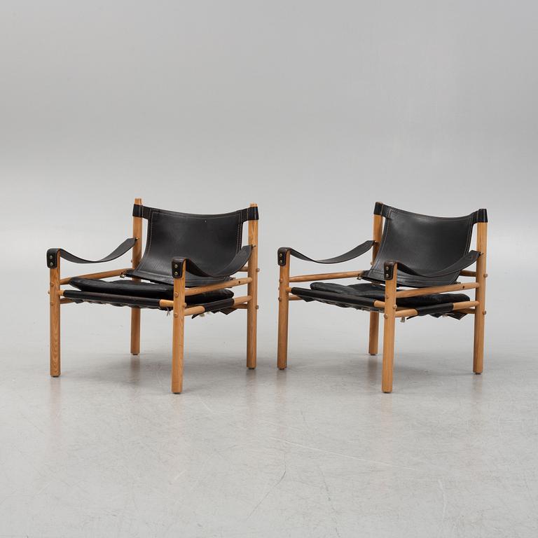 Arne Norell, a pair of 'Sirocco' armchairs, Norell Möbel AB, 1960's/70's.