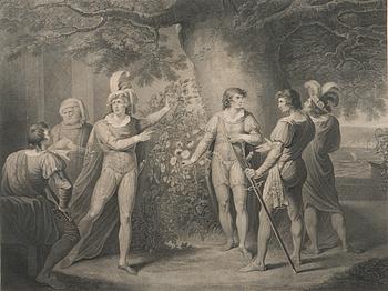 COPPER ENGRAVING after Josiah Boydell, engraved by J. Ogborne 1795.