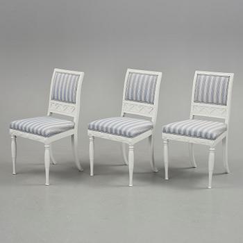 STOLAR, 3 st, empirestil, 1800-talets slut.