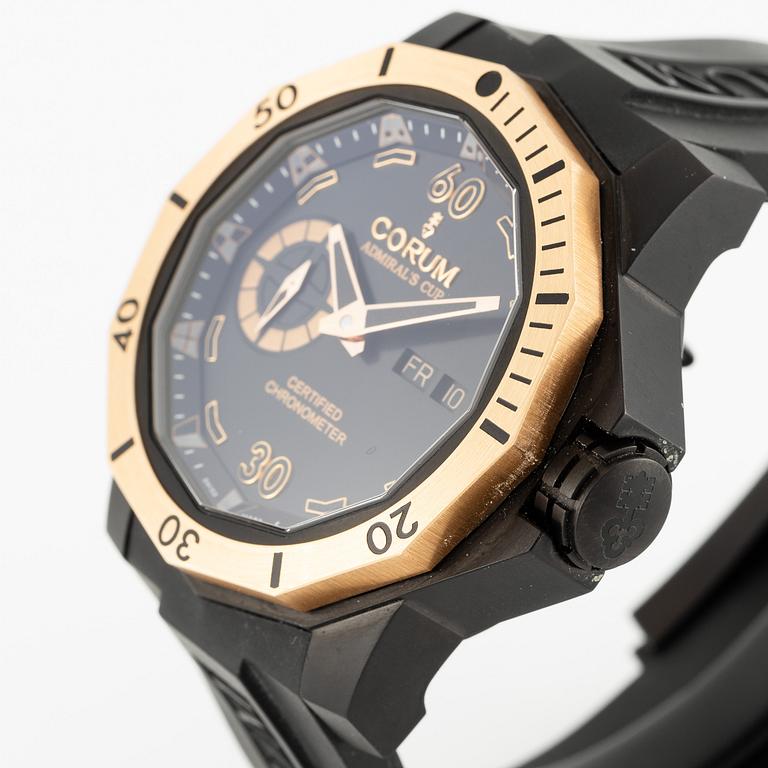 Corum, Admiral’s Cup, Seafender 48, Deep Dive, "Limited Edition", armbandsur, 48 mm.