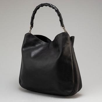 GUCCI, Bamboo Leather Satchel.