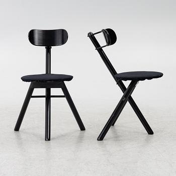 Fällstolar, 4 st, Calligaris, Italien.
