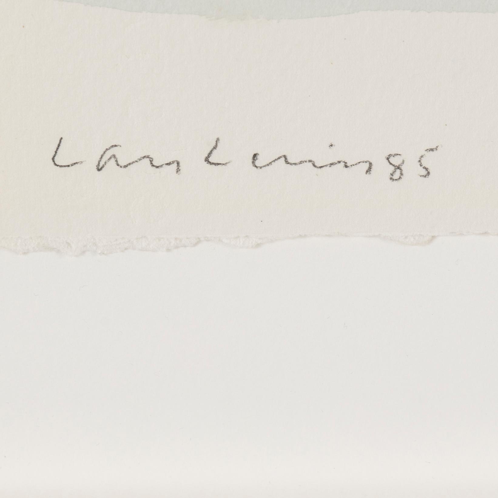 LARS LERIN, watercolour, signed and dated -85.