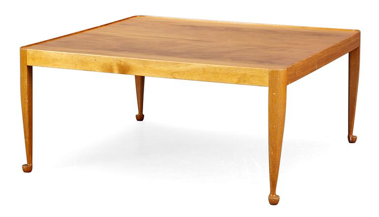 A Josef Frank mahogany 'Diplomat' sofa table by Firma Svenskt Tenn.