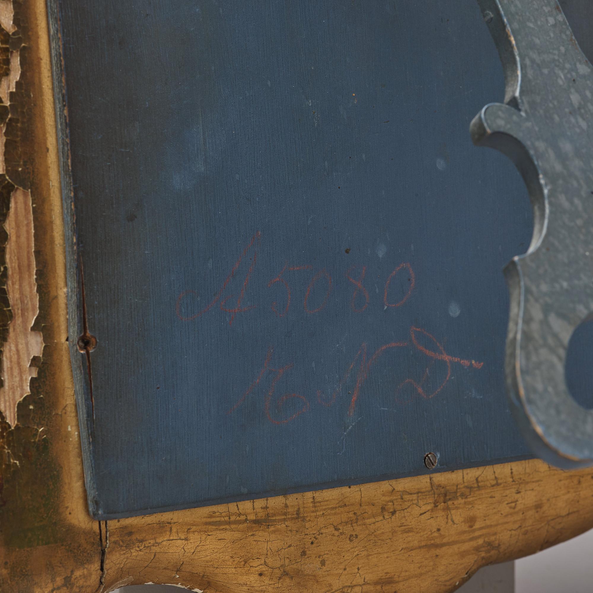 A table Swedish Rococo mirror, 18th ct.