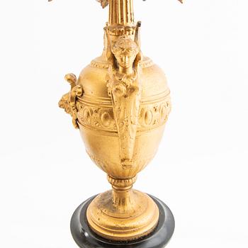 Candelabra, a pair, Neo-Renaissance, 20th century.