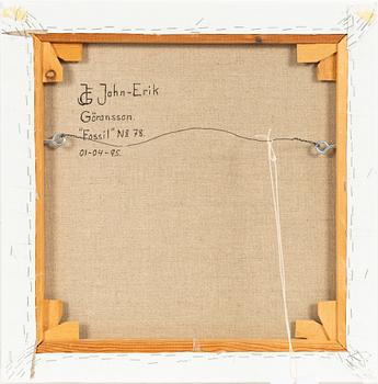 John-Erik Göransson, "Fossil" (No 78).