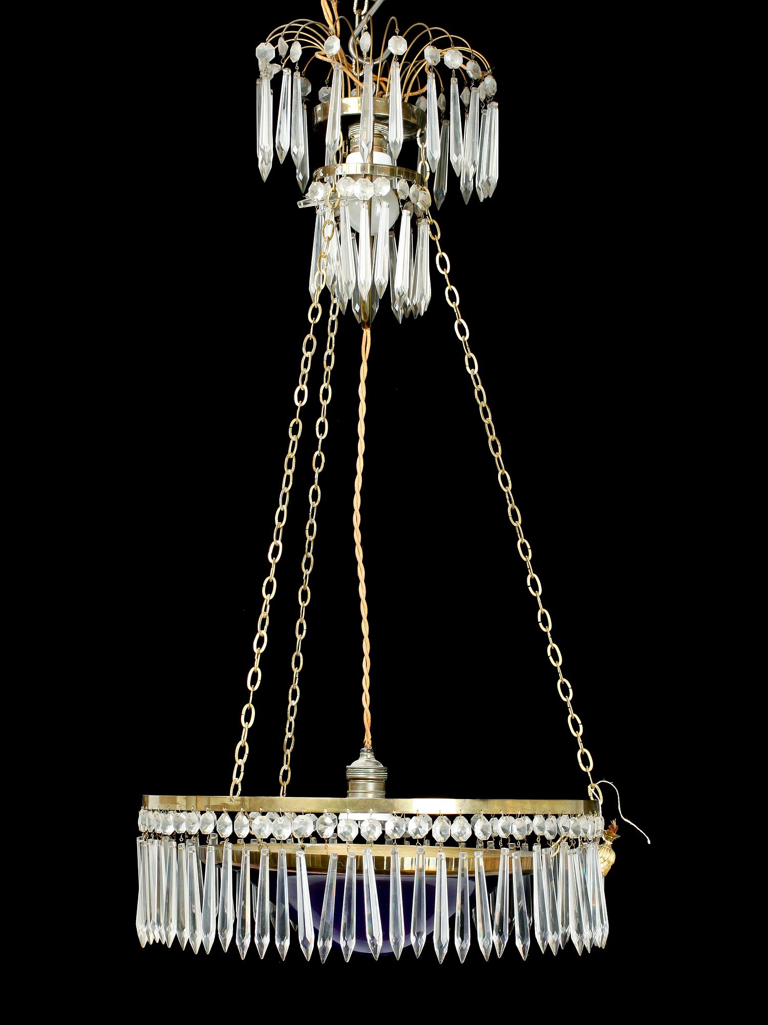 LJUSKRONA, gustaviansk stil, 1900-talets första hälft. H 85.