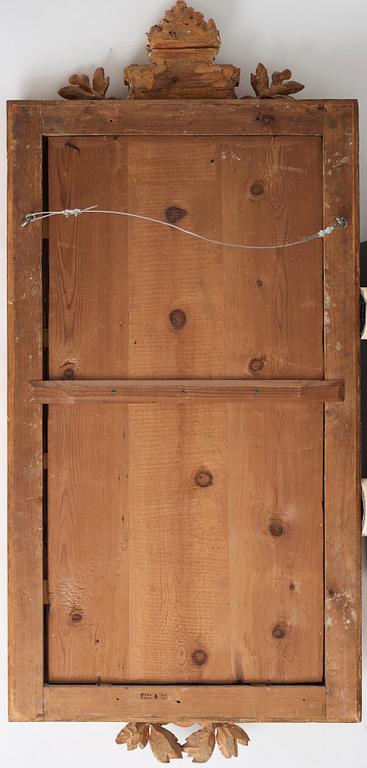SPEGEL, av Johan Åkerblad (mästare i Stockholm 1758-1799), Gustaviansk.