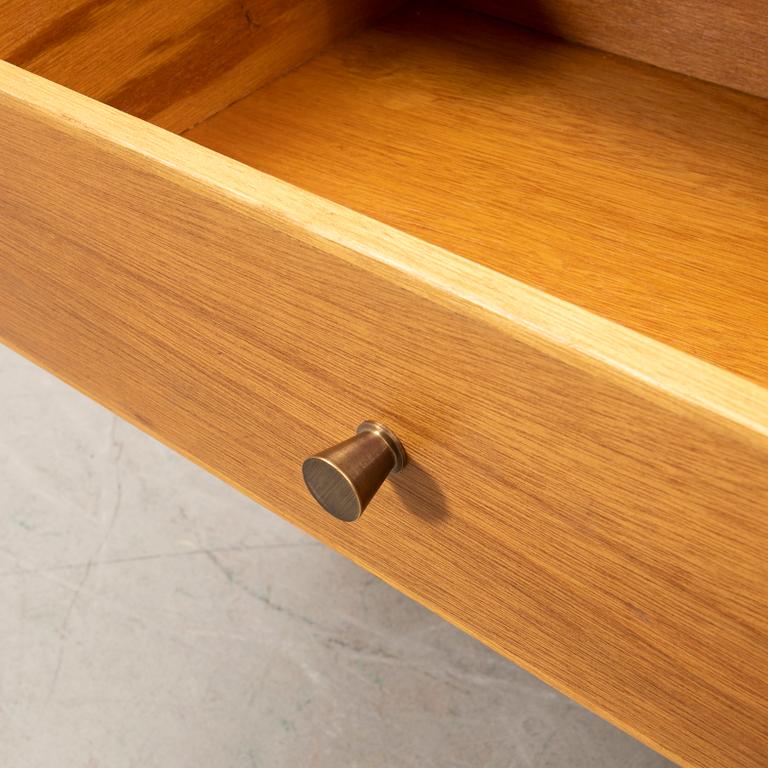 Bedside tables, a pair, late 20th century.