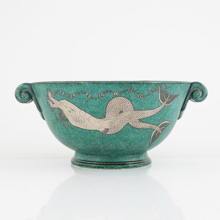 Wilhelm Kåge, an "Argenta" bowl, Gustavsberg, Sweden, 1934.