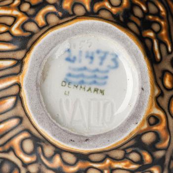 Axel Salto, a stoneware vase, Royal Copenhagen, Denmark 1958.