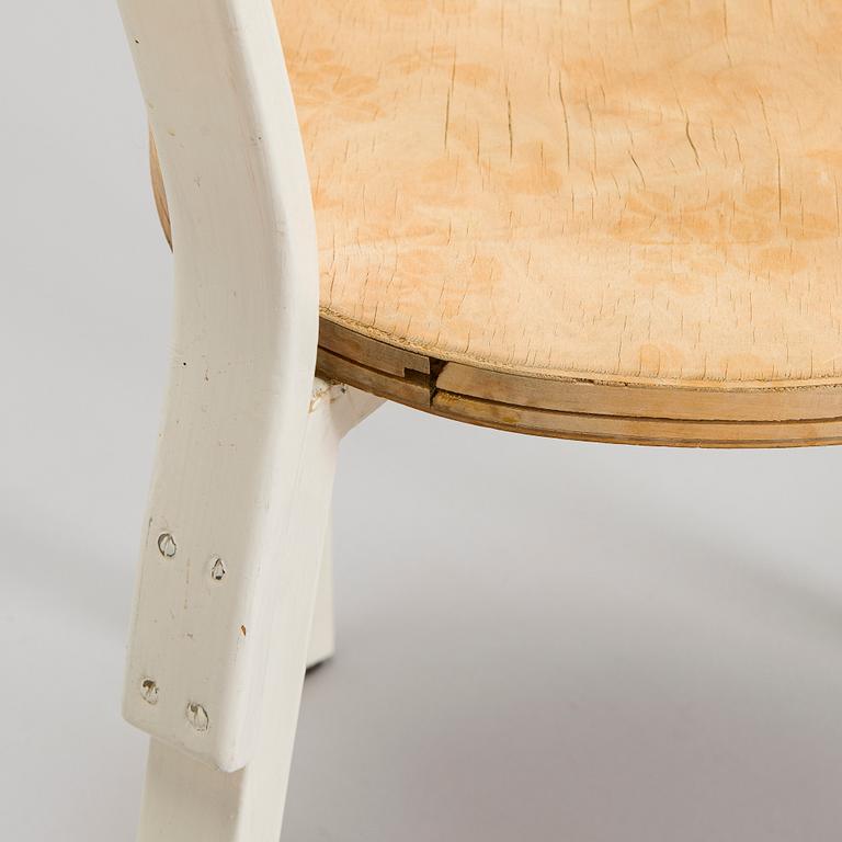 Alvar Aalto, stolar, 2st, "69" för O.Y. Huonekalu- ja Rakennustyötehdas A.B. 1940-tal.