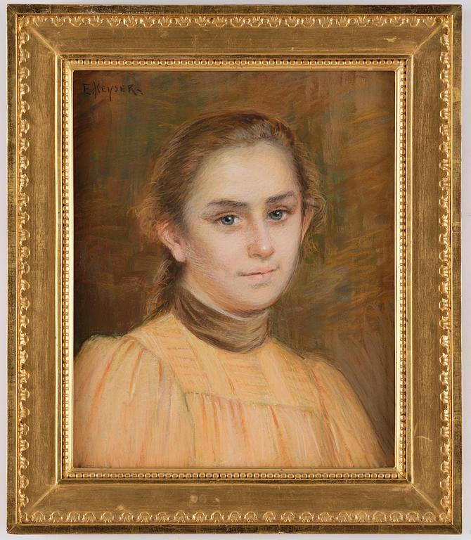 Elisabeth Keyser, Portrait of a young woman.