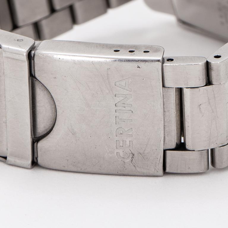 CERTINA, DS Podium Square (100m/330ft), chronograph, wristwatch, 38 x 38 mm.