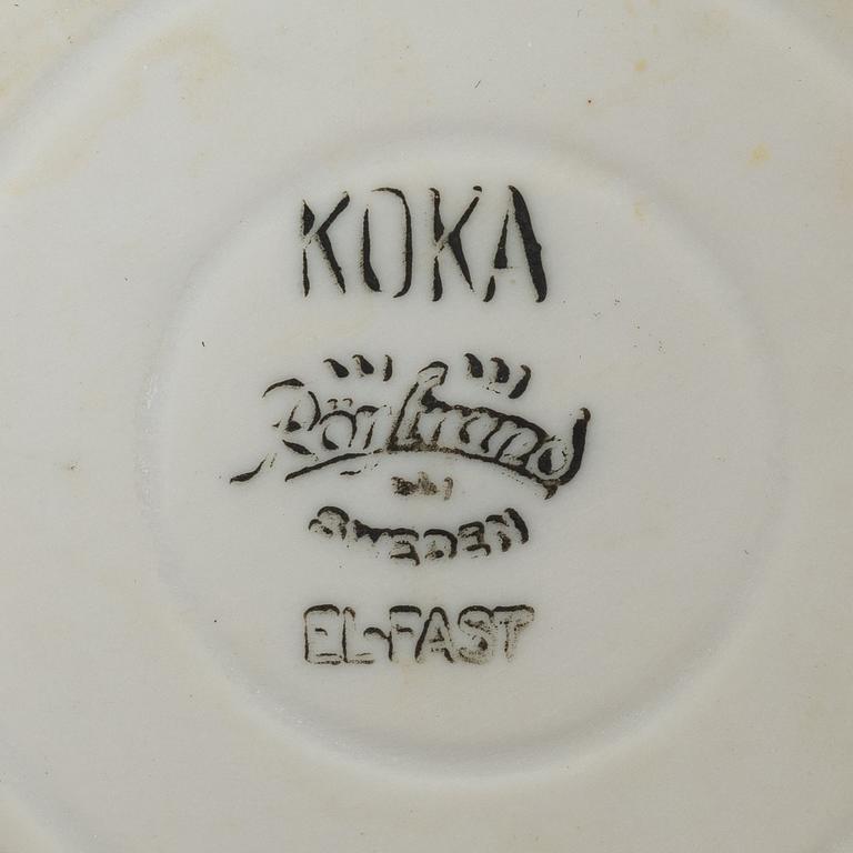 Hertha Bengtson, a 'Koka' dinner service, , 41 pieces, Rörstrand.