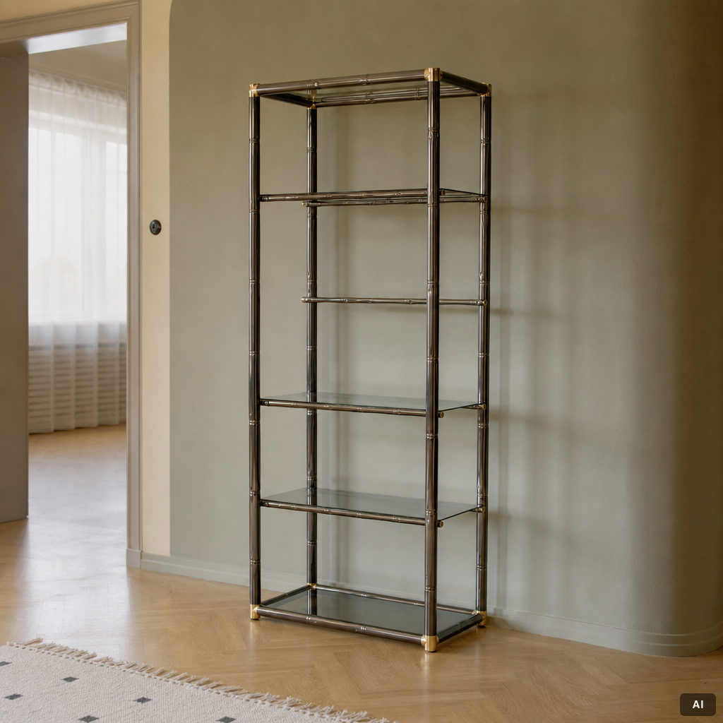 A pair of shelves, second half of the 20th century.