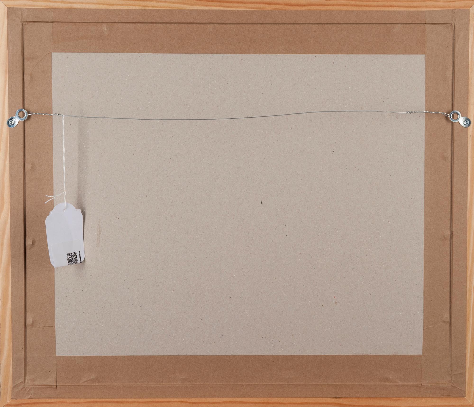 DANIEL JOHANNES PESU, akvarell, signerad och daterad 43 Sortavala.