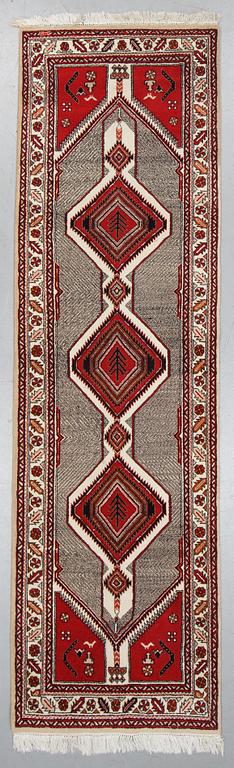 Runner, old, oriental, ca 353 x 108 cm.