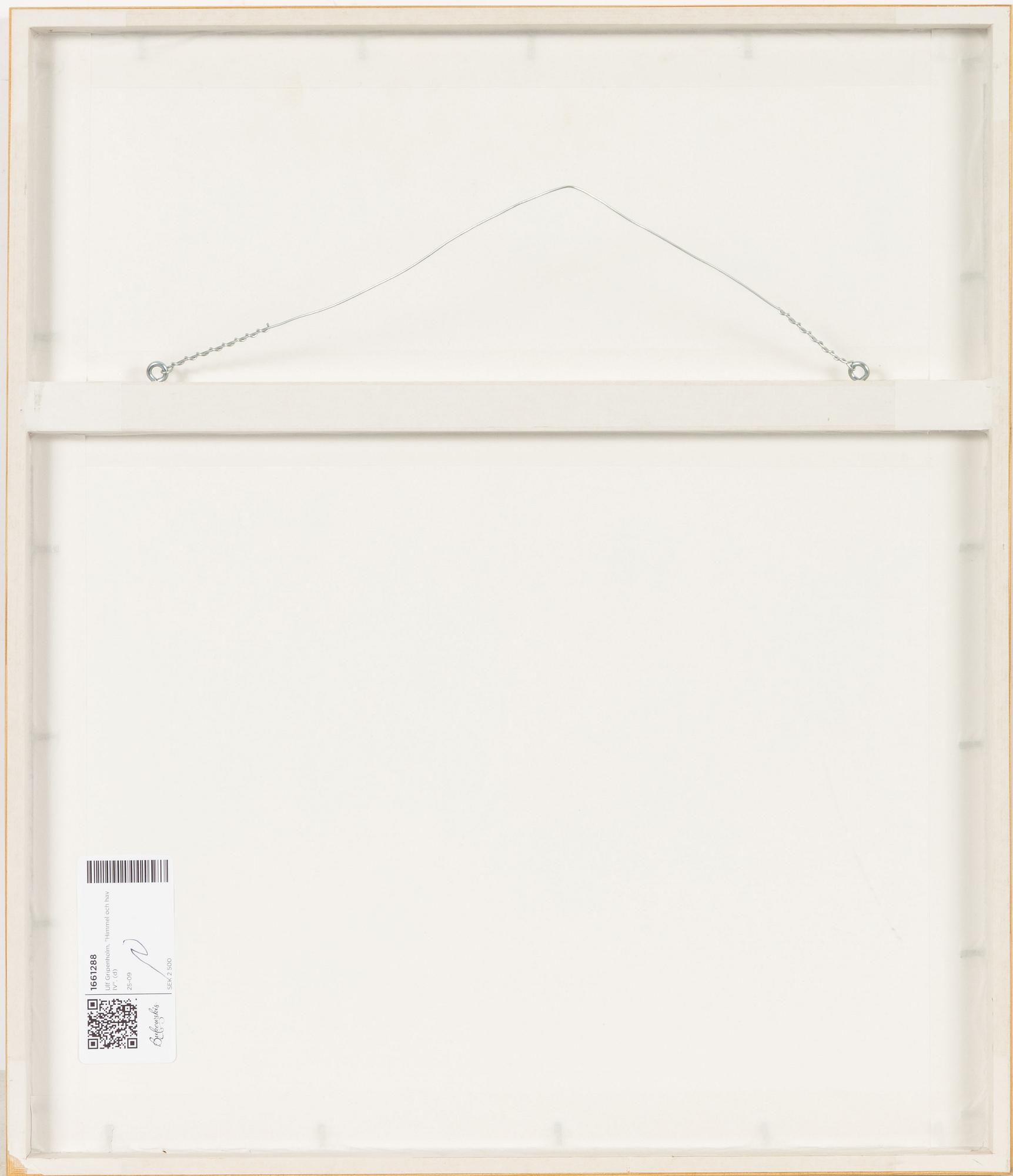 Ulf Gripenholm, "Himmel och hav IV".