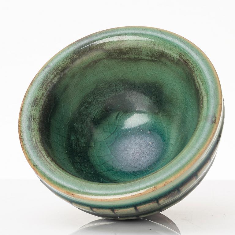 Wilhelm Kåge, Bowl, Farsta, stoneware, Gustavsberg's Studio.