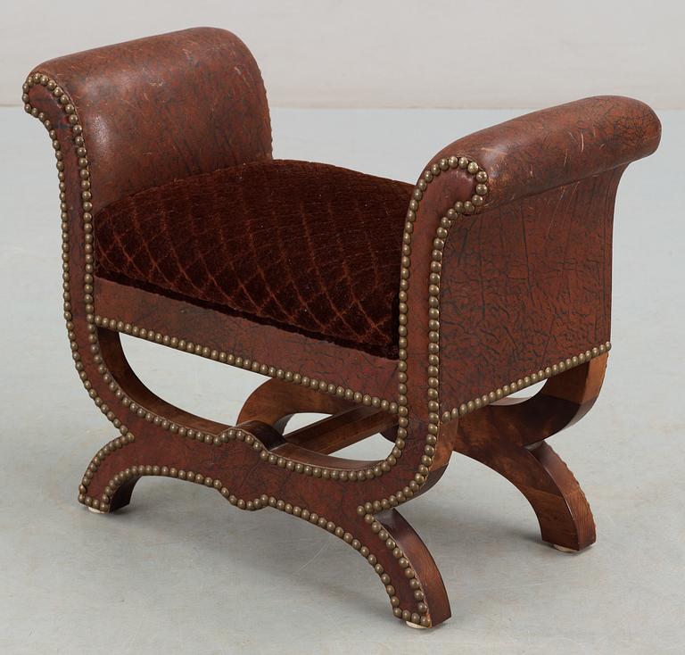 An Otto Schulz stool, Boet, Gothenburg 1930's.