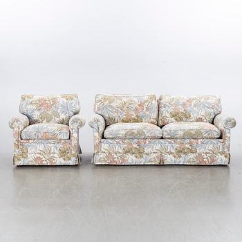 ARNE NORELL, Couch and easy chair, second half of the 20th century.