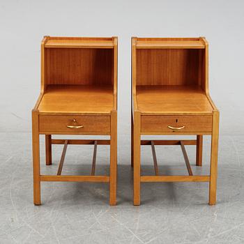 David Rosén, sängbord, ett par, ur "Futura"-serien, Nordiska Kompaniet.