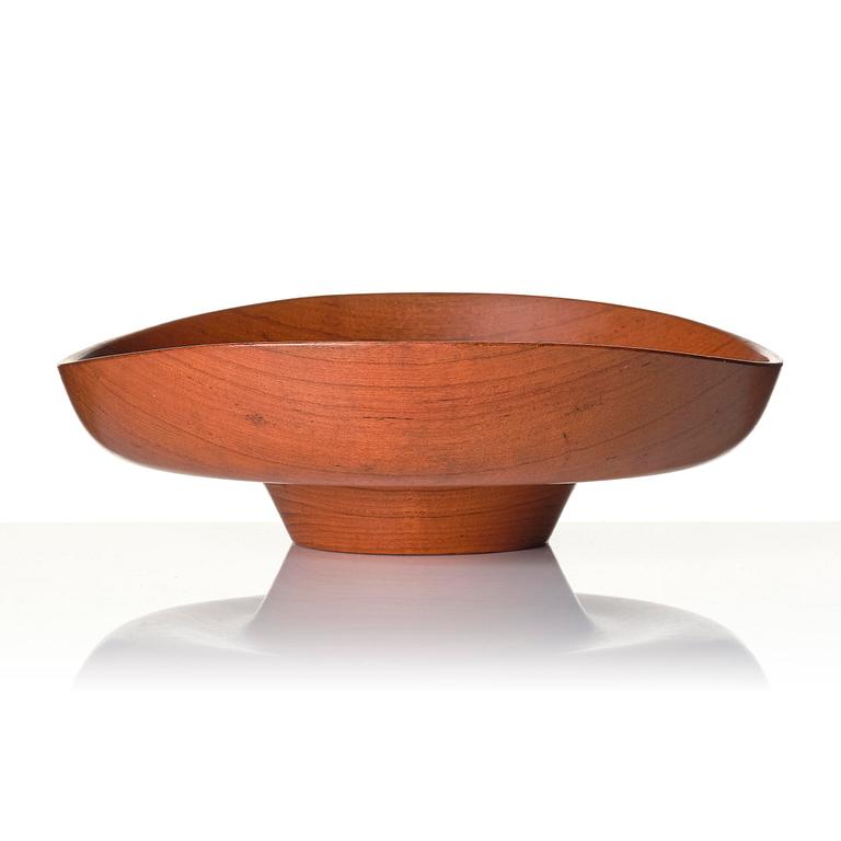 Finn Juhl, a teak bowl, Kay Bojesen, Denmark.