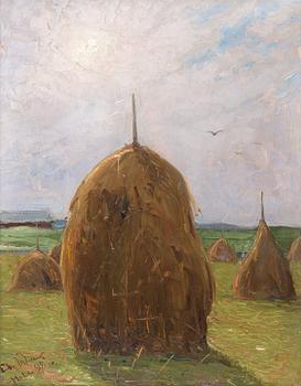 122. Edvard Westman, HAYSTACKS.