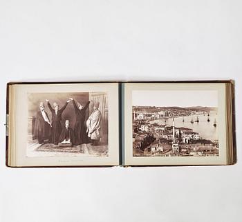 GUILLIAUME GUSTAVE BERGGREN (1835-1920), 47 albumen prints, Constantinople et Athènes.