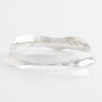 Claës E. Giertta, armband sterlingsilver, Stockholm 1984.