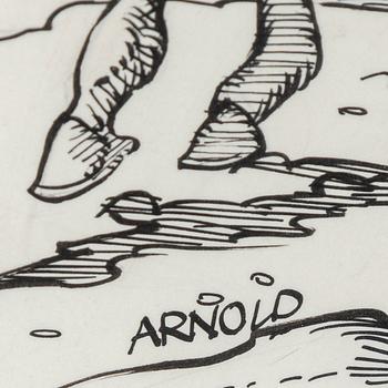 HANS ARNOLD, ink, signed.
