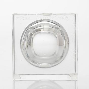 Tiina Nordström, an art glass signed Tiina Nordström, Iittala 1991.