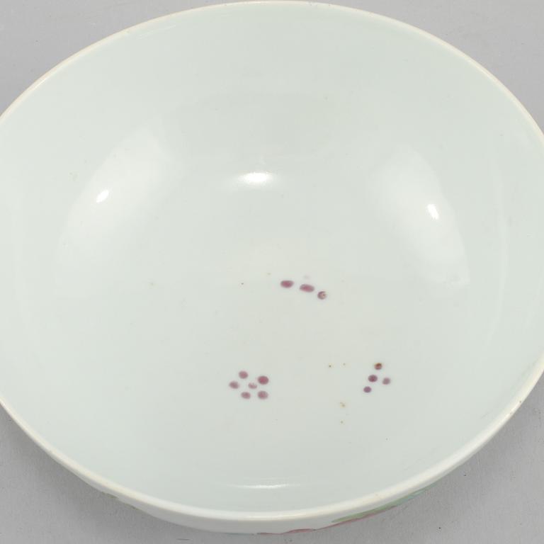 SKÅL, porslin, Kina, 1900-tal.