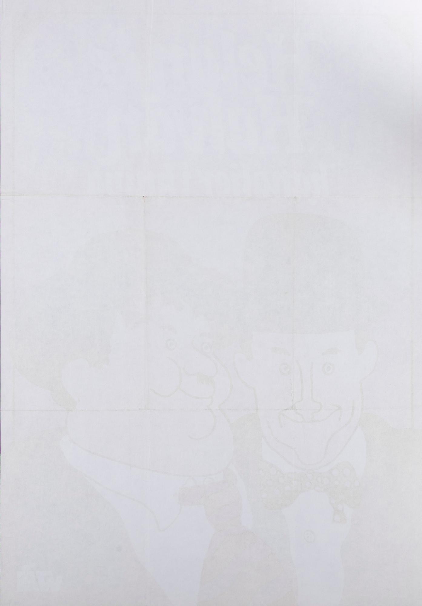 a vintage movie poster, 'Helan och Halvan - kanaljer i knipa (Jitterbugs)'.