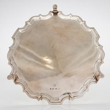 Tiffany & Co, Richard Comyns för Tiffany & Co, salver, sterlingsilver, London 1951.