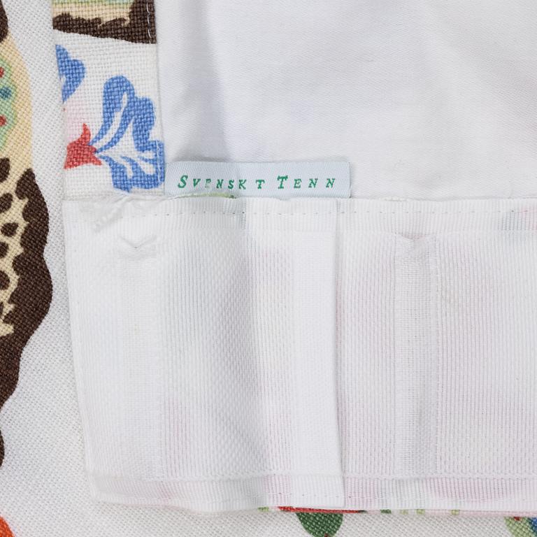 Josef Frank, a pair of 'Vegetable Tree' curtains, Svenskt Tenn.