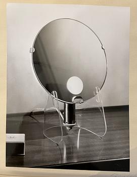 Bertil Brisborg, a table lamp with mirror model "532-013" from the Triva series, Nordiska Kompaniet, 1950s.