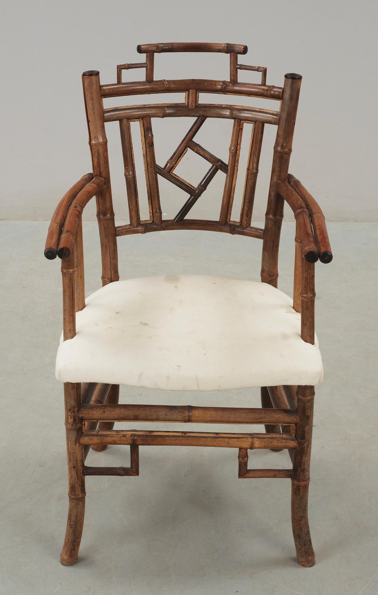 KARMSTOL, kolonialstil, sent 1800-tal.
