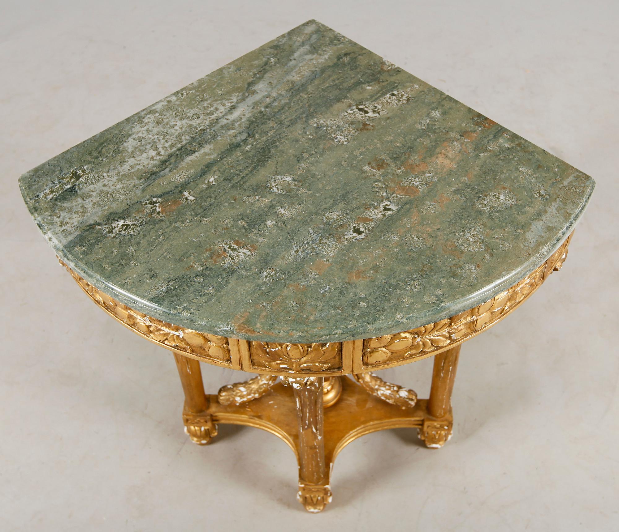 HÖRNKONSOLBORD, empirestil, 1900-tal.