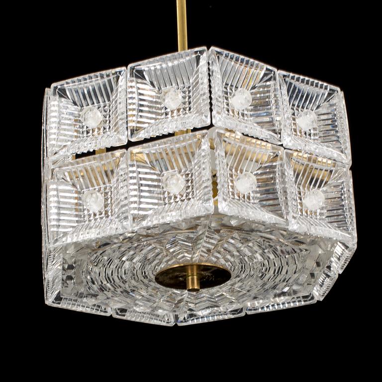 TAKLAMPA, Carl Fagerlund, Orrefors, 1900-talets tredje kvartal.