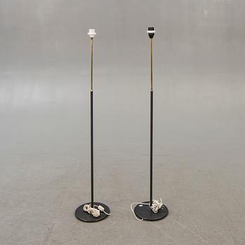 Bergboms, a pair, floor lamps, 1960s.